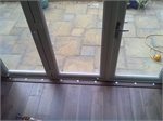 LED Uplighting below Doors